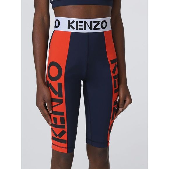 Kenzo Short Woman Navy - Picture 5 of 5